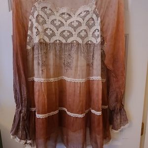Sundance brand XL 100% silk top